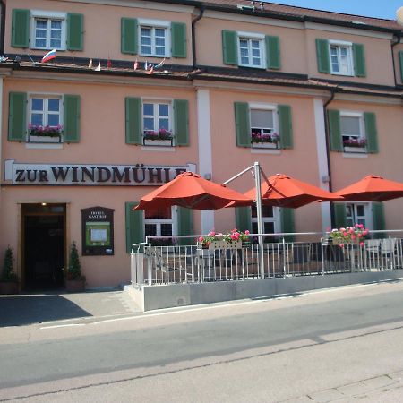 Hotel Restaurant Zur Windmuhle Ansbach Exterior photo