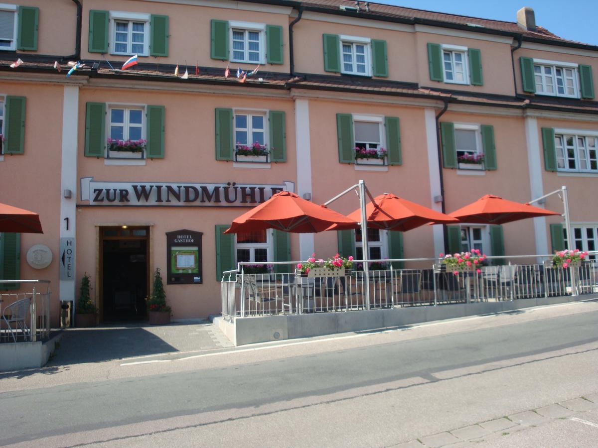 Hotel Restaurant Zur Windmuhle Ansbach Exterior photo